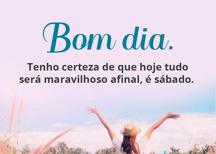 Mensagens bom dia sabado maravilhoso para Facebook e WhatsApp