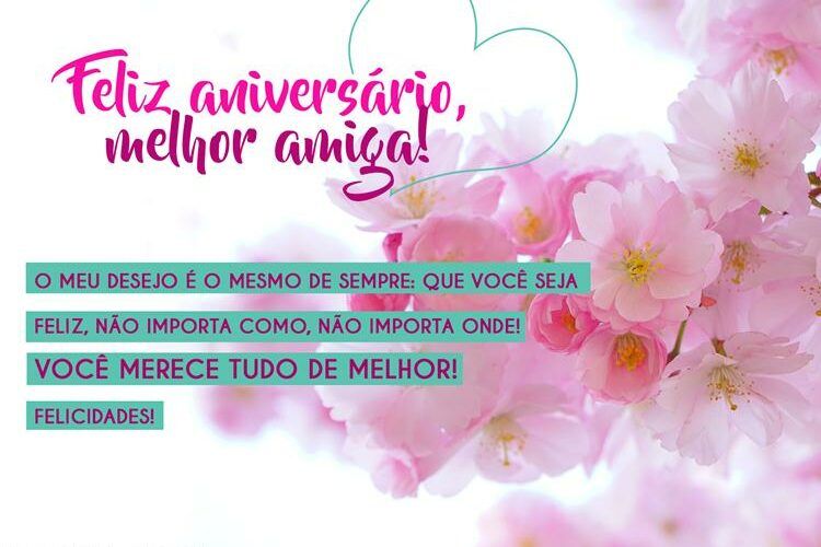 Mensagens de aniversário para emocionar amiga para Facebook e WhatsApp