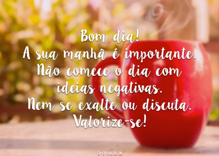 Mensagens de bom dia especial para Facebook e WhatsApp