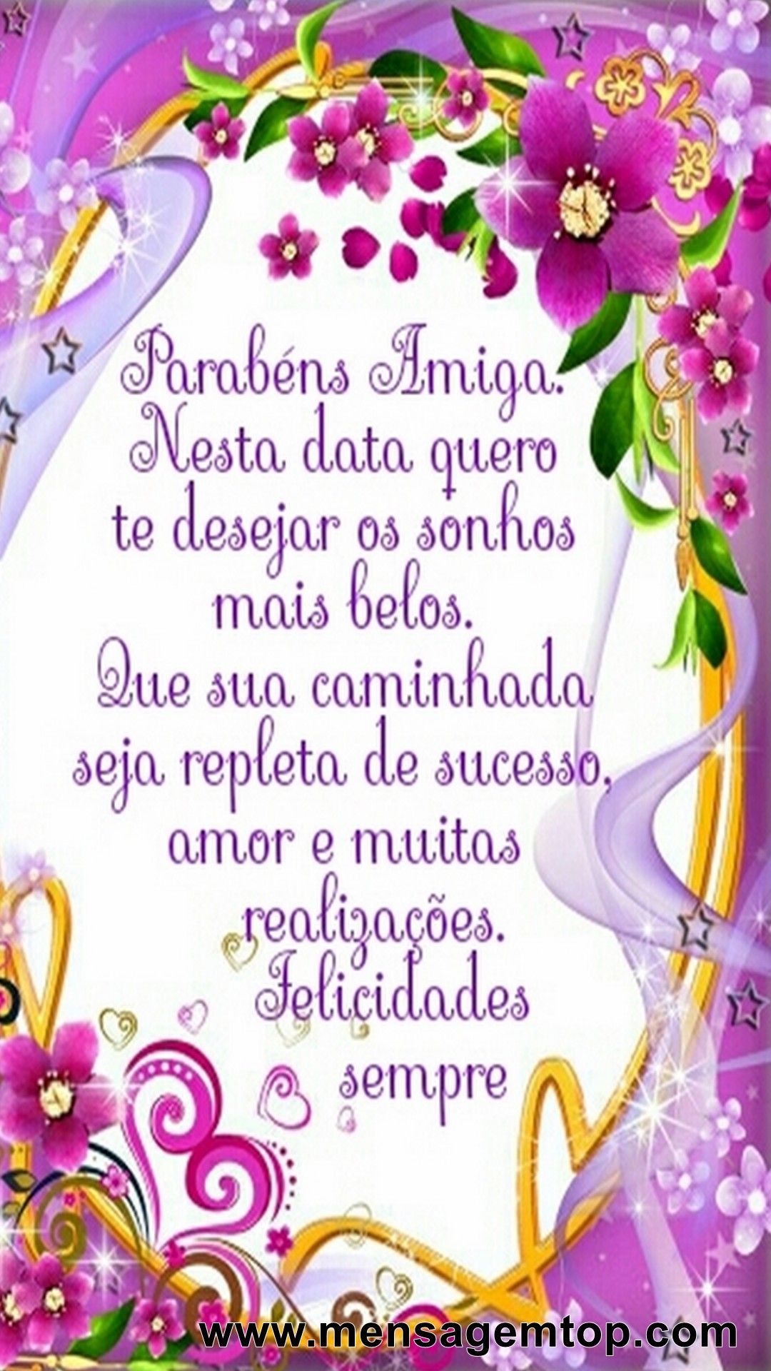 Mensagens e frases de aniversário para amiga especial para Facebook e  WhatsApp - Mensagens Feliz