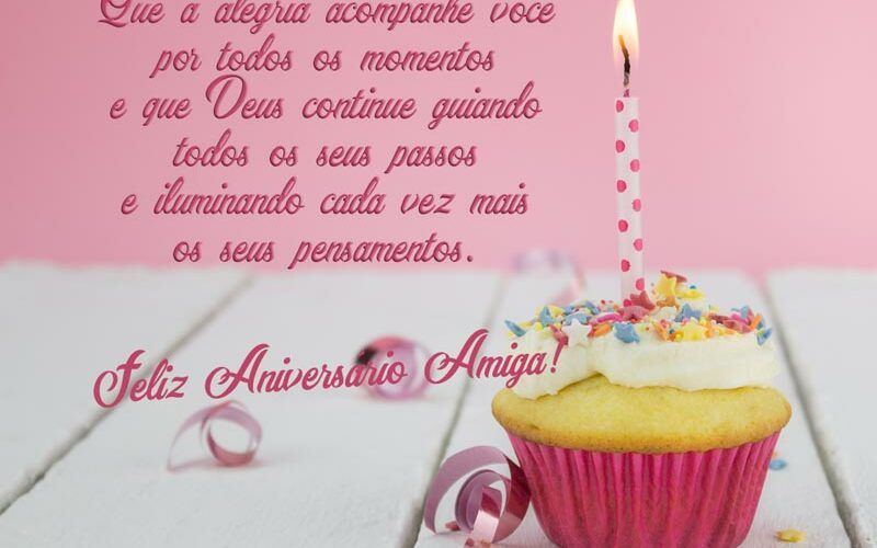 Mensagens e frases de Aniversario para Amiga para Facebook e WhatsApp