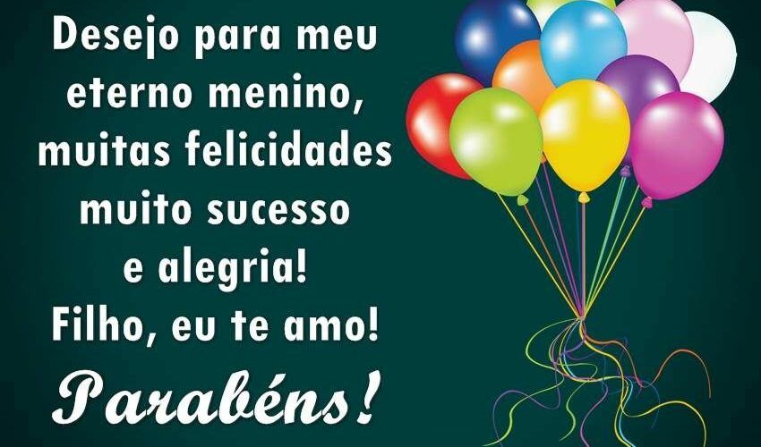 Mensagens e frases de Aniversario para filho para Facebook e WhatsApp