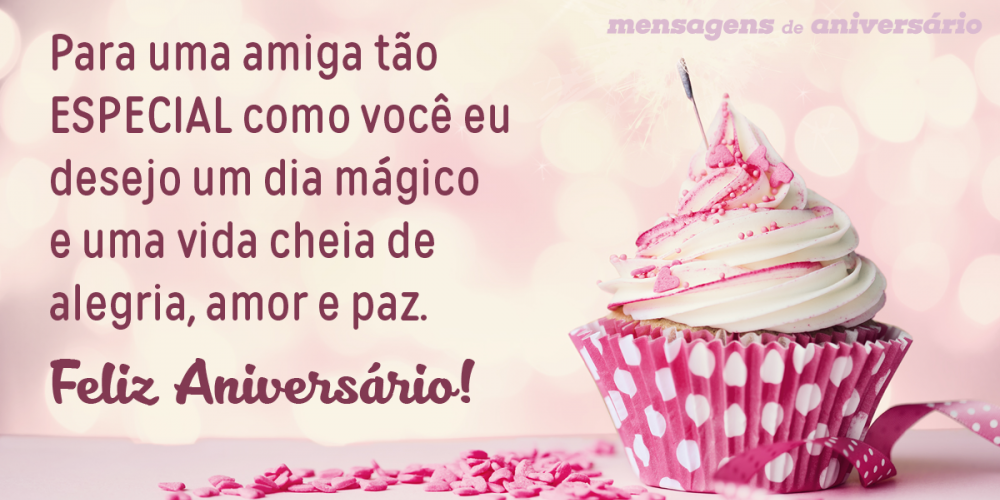 Mensagens e frases de Aniversario para melhor amiga para Facebook e WhatsApp