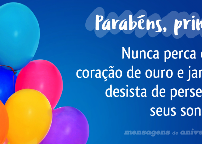 Mensagens e frases de aniversário para Primo para Facebook e WhatsApp