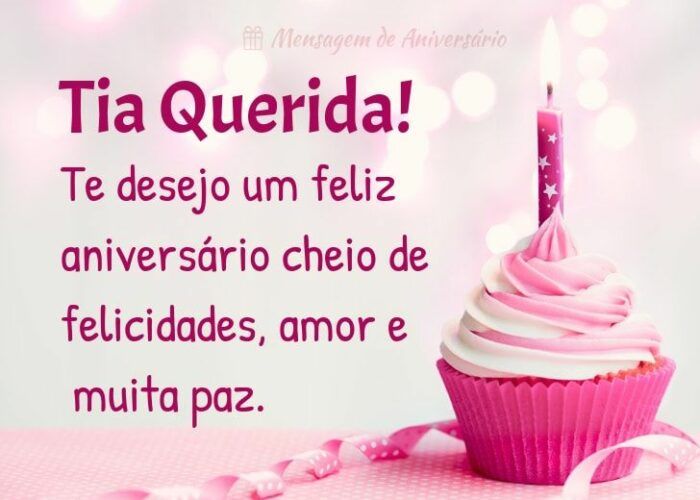 Mensagens e frases de Aniversario para Tia para Facebook e WhatsApp