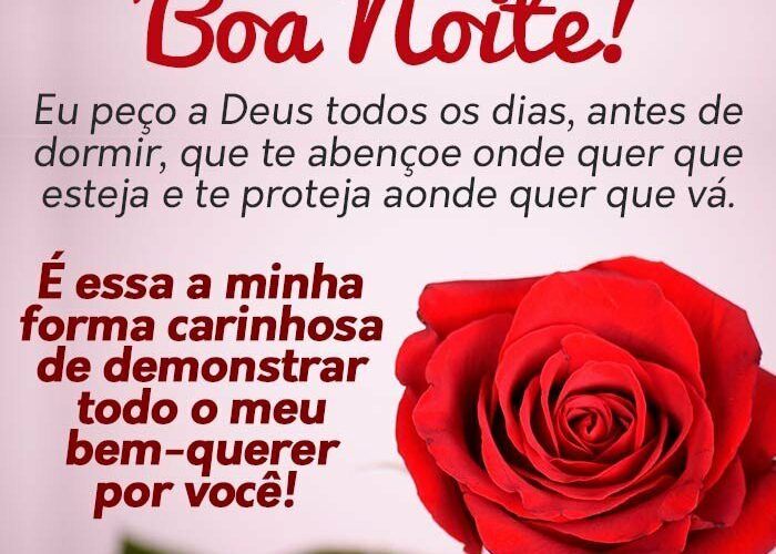 Mensagens de boa noite carinhosa para Facebook e WhatsApp