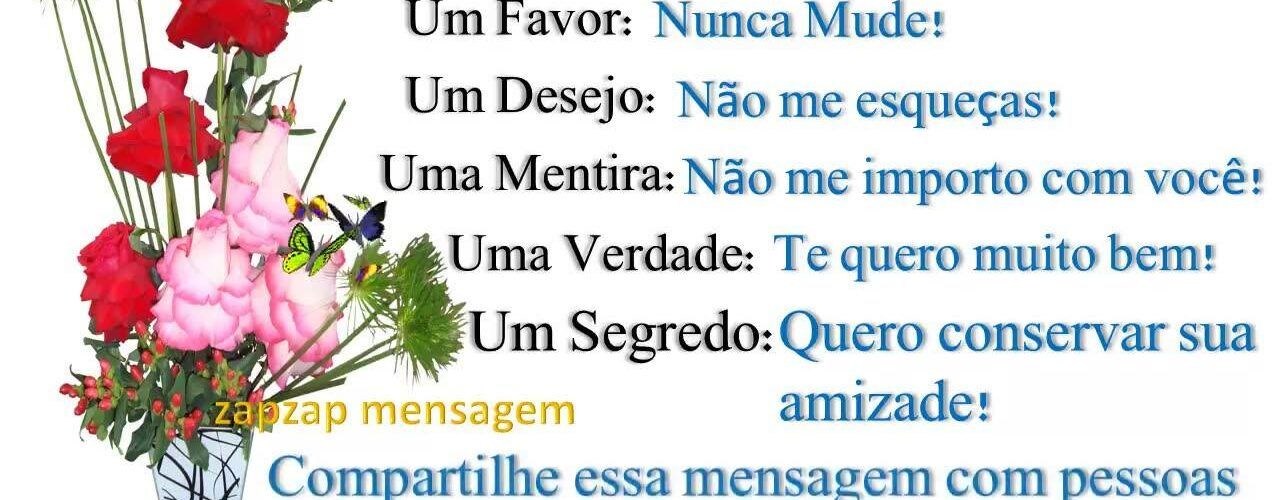 Mensagens de carinho para Facebook e WhatsApp