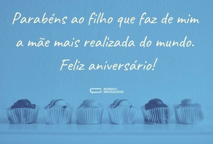 Mensagens de mae orgulhosa do filho para Facebook e WhatsApp