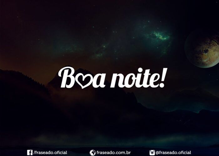 Mensagens linda de boa noite para Facebook e WhatsApp